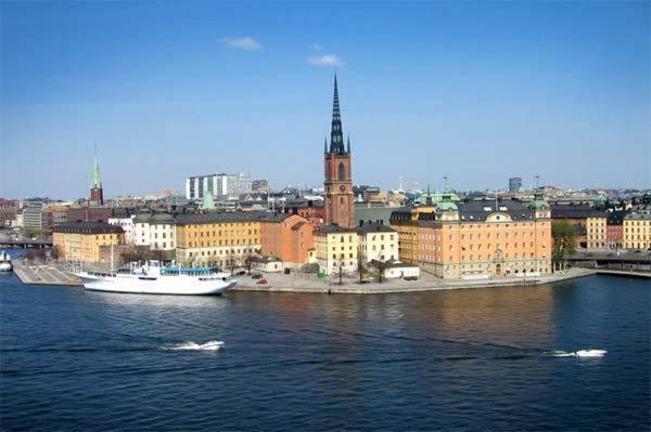 Stockholm Checkin Apartment Alvik Buitenkant foto