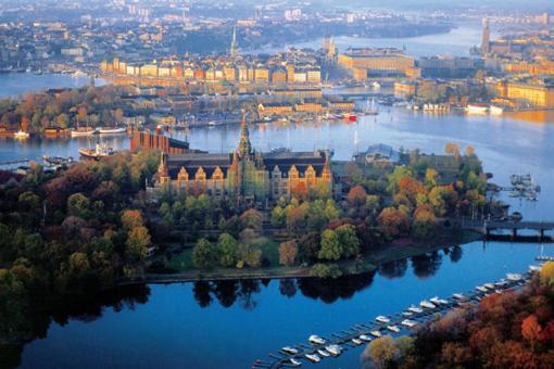 Stockholm Checkin Apartment Alvik Buitenkant foto